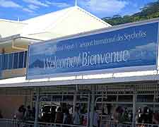 Image of Seychelles International Airport (SEZ), on Mahe island