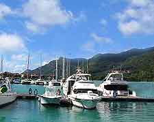 Image of Mahe island's coast, the biggest of all the islands that make up the Seychelles