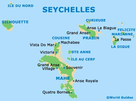 Small Seychelles Map