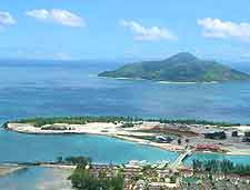 Image of the Sainte Anne Marine National Park on the island of Mahe