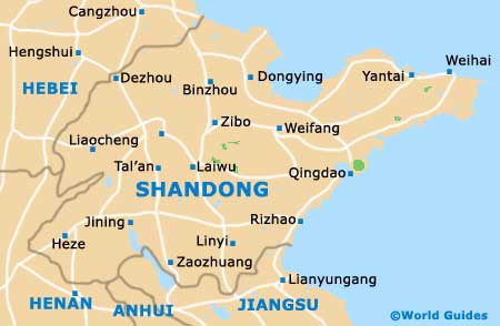 Shandong Map