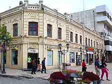 Image showing central shopping district