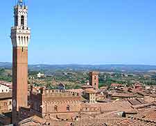 Picture of the famous Torre del Mangia