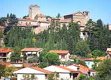 Picture of the medieval village of Radda