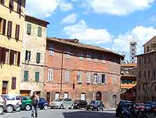 Photo of the Old Town showing the historic buildings