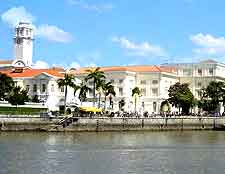 View of Singapore's appealing Colonial District