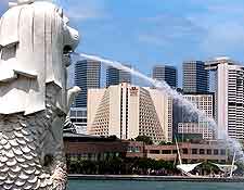 Further photo taken at Merlion Park, Singapore City