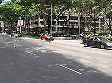 Picture showing local transport using Orchard Road