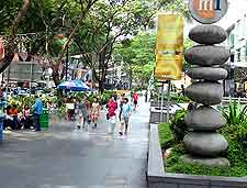 View of Orchard Road, Singapore City
