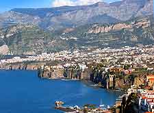 Aerial photo of Sorrento