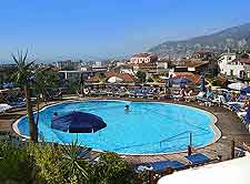 Picture of resort complex and outdoor swimming pool