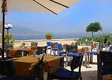 Picture of cliff-top tables