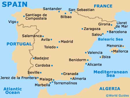 Spain Map