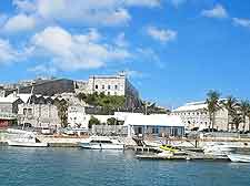 Picture of Bermuda's waterfront prison