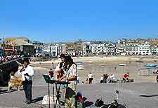 View showing the beachfront