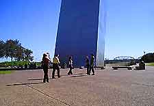 St Louis Arch Base