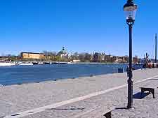 View of the waterfront in the sunshine