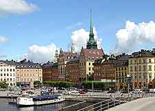 View of the historic Gamla Stan area