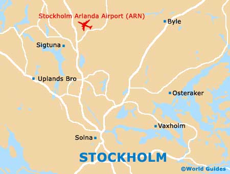 Small Stockholm Map