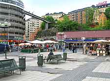 Photo of local shops in the city centre