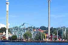 Image showing the Tivoli Grona Lund theme park