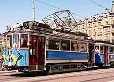 Photo showing city tram