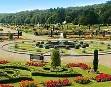 Photograph of the breathtaking formal Trentham Gardens