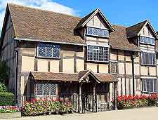Picture of the world-famous Shakespeare's Birthplace