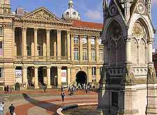 Birmingham city centre view