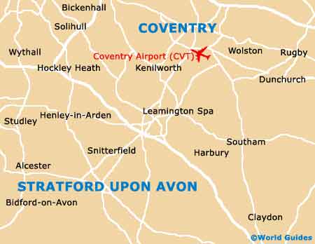 Small Stratford upon Avon Map