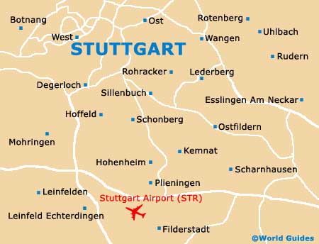 Small Stuttgart Map