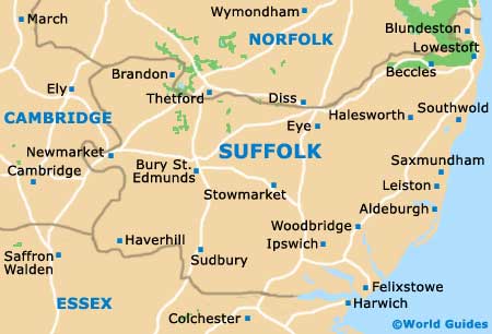 Suffolk Map