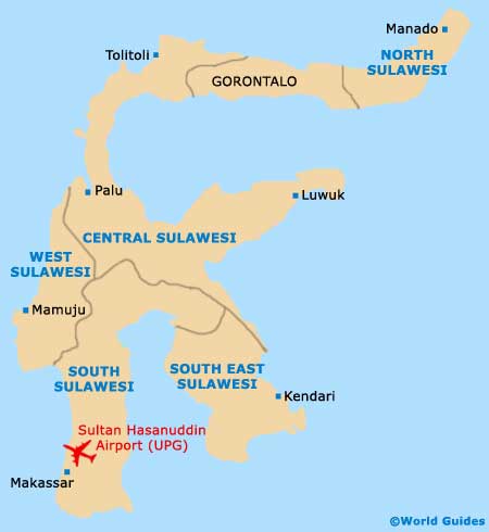 Small Sulawesi Map