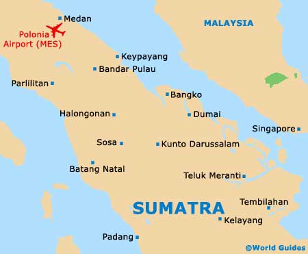 Small Sumatra Map