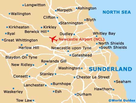 Small Sunderland Map
