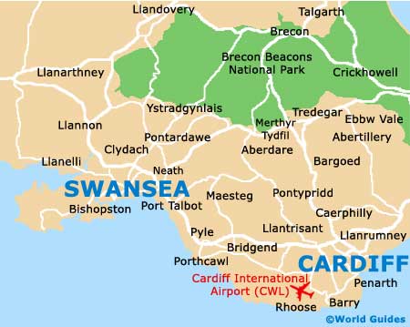 Small Swansea Map