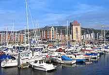 Further photo of the marina area
