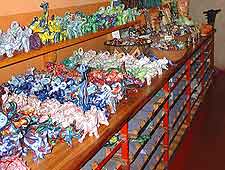 Photo of candles and souvenirs for sale in Mbabane