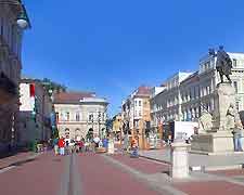 Picture of popular shops in the city centre