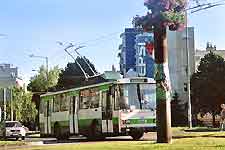Picture of public tram transport in the city centre