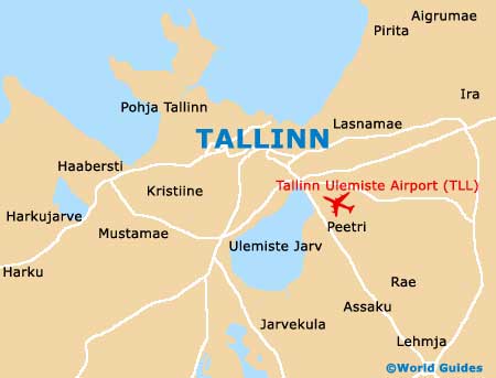 Small Tallinn Map