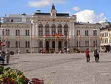 View of the historic Town Hall