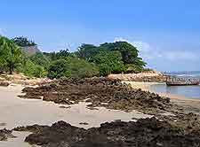 Picture showing Stone Town's popular Fumba Beach, Zanzibar