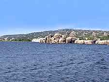 Photo of typical coastline