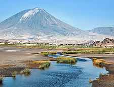 Image of the Ol Doinyo Lengai volcano, in northern Tanzania