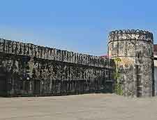 Photo of the historic Arab Fort in Zanzibar