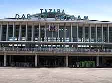 Photograph of train station in Dar es Salaam