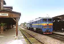 Image of arriving train