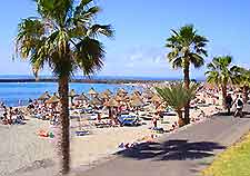 Photo of promenade along a Tenerife beach