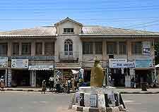 Banjul city centre view
